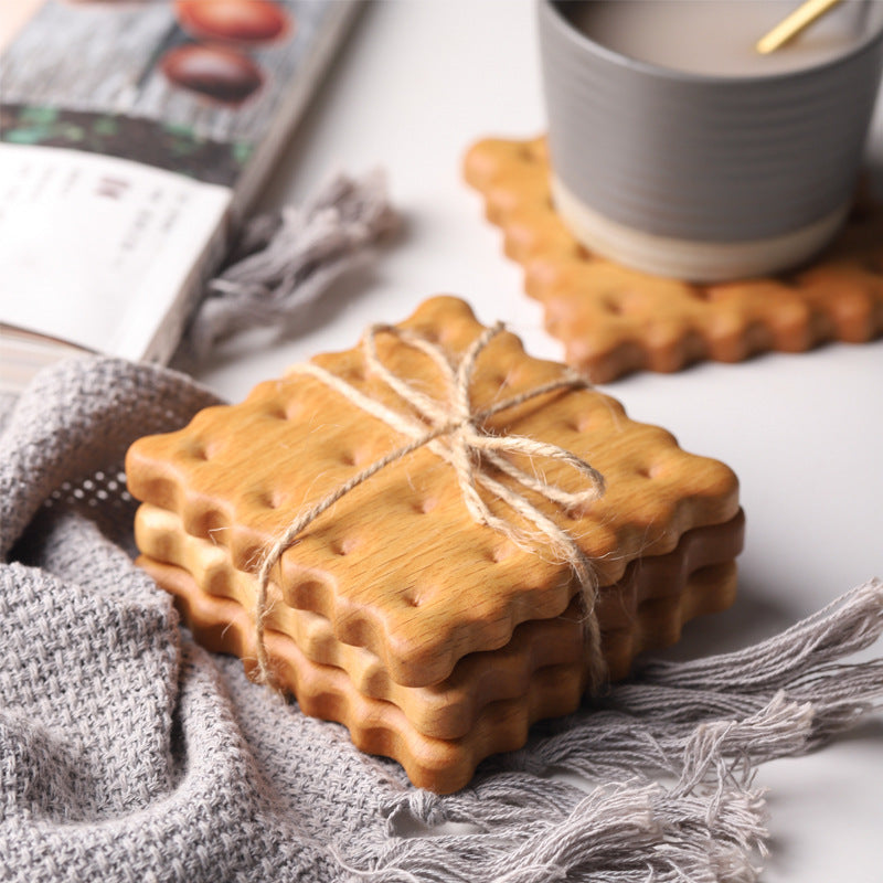 Wood Coaster Set - Wooden Placemats & Potholders