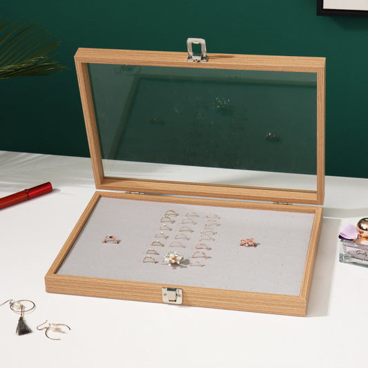 Rosewood Jewelry Box - Wooden Organizer Case