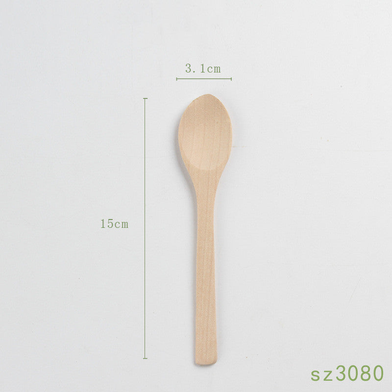 Japanese Wood Honey Spoon - Syrup Dipper