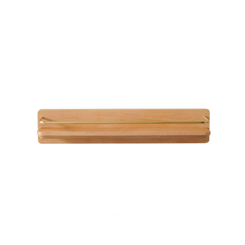 Wood Bathroom Shelf - Wall Mounted