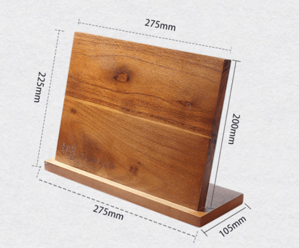 Wood Magnetic Knife Holder - Multifunctional Rack