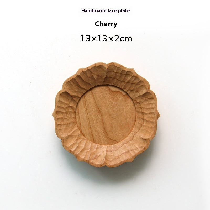 Japanese Wood Tea Trays - Handmade Serving Platters