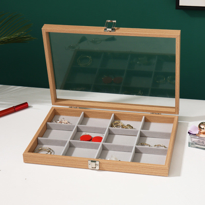 Rosewood Jewelry Box - Wooden Organizer Case