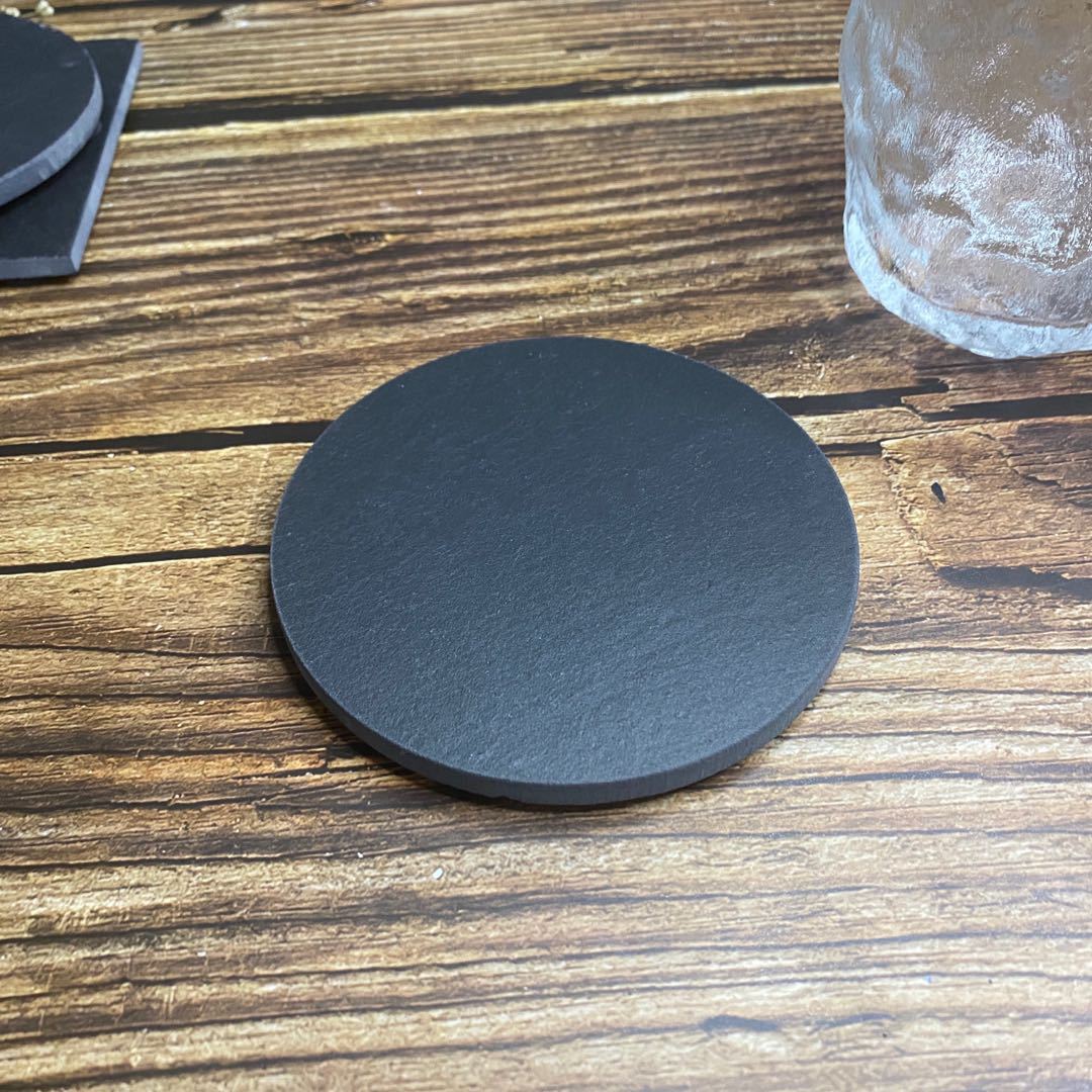 Rock Coaster Set - Natural Round Stone Teacup Mats