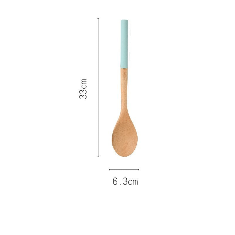 Beech Wood Kitchen Spatula - Non-Stick Safe
