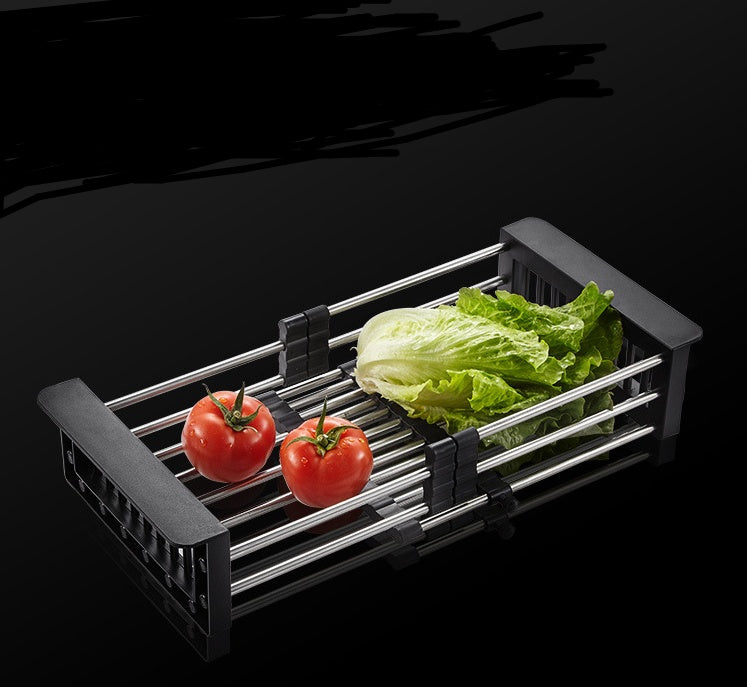 Stainless Steel Sink Drain Basket - Dish Drying
