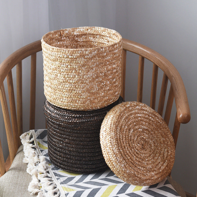 Woven Storage Basket - Versatile Home Organizer