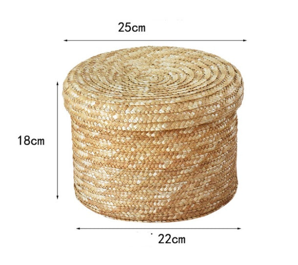 Woven Storage Basket - Versatile Home Organizer
