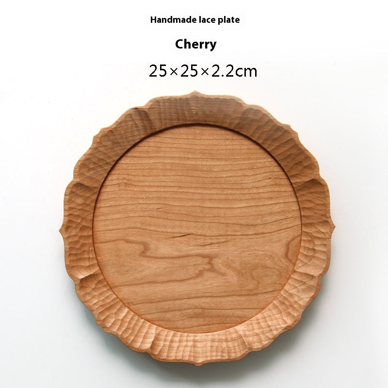 Japanese Wood Tea Trays - Handmade Serving Platters