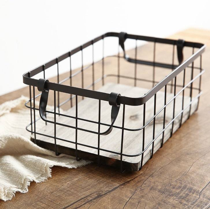 Japanese Iron Storage Box - Metal Container for Home