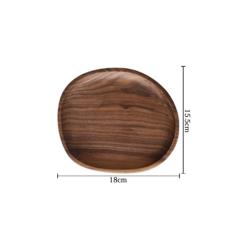 Wood Tea Plate - Simple Serving Tray