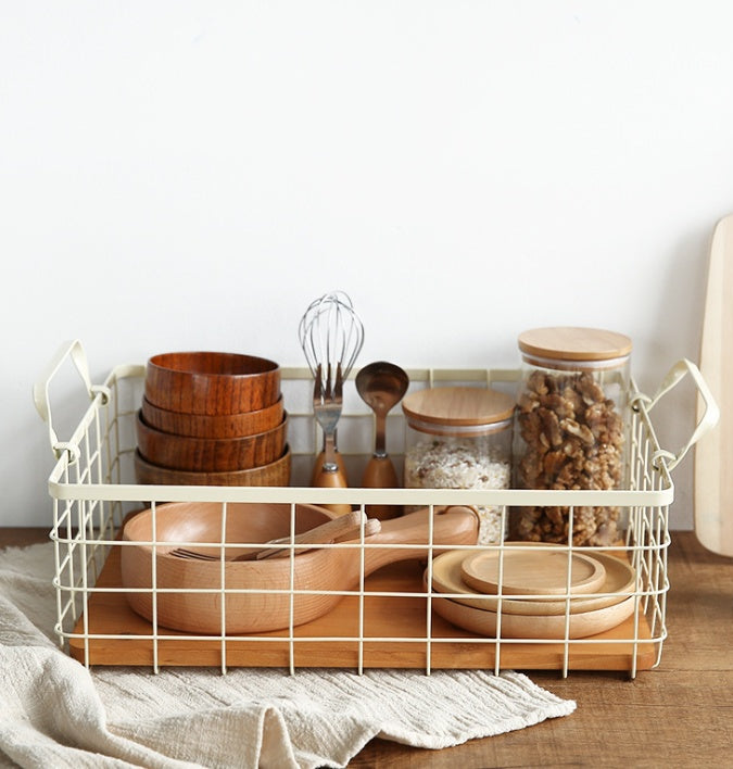 Japanese Iron Storage Box - Metal Container for Home