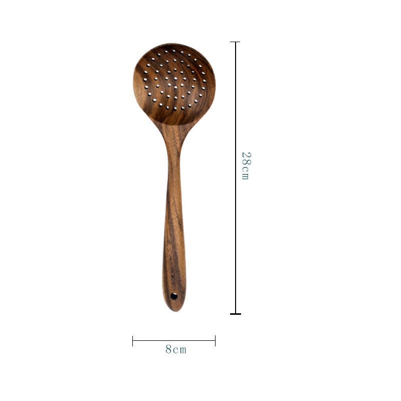 Acacia Wood Cutlery Set - Spatula & Spoon
