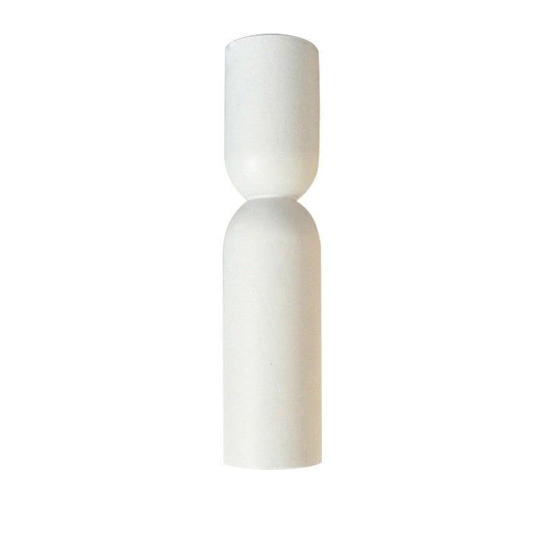 Nordic Wood Candle Holder - Minimalist Decor