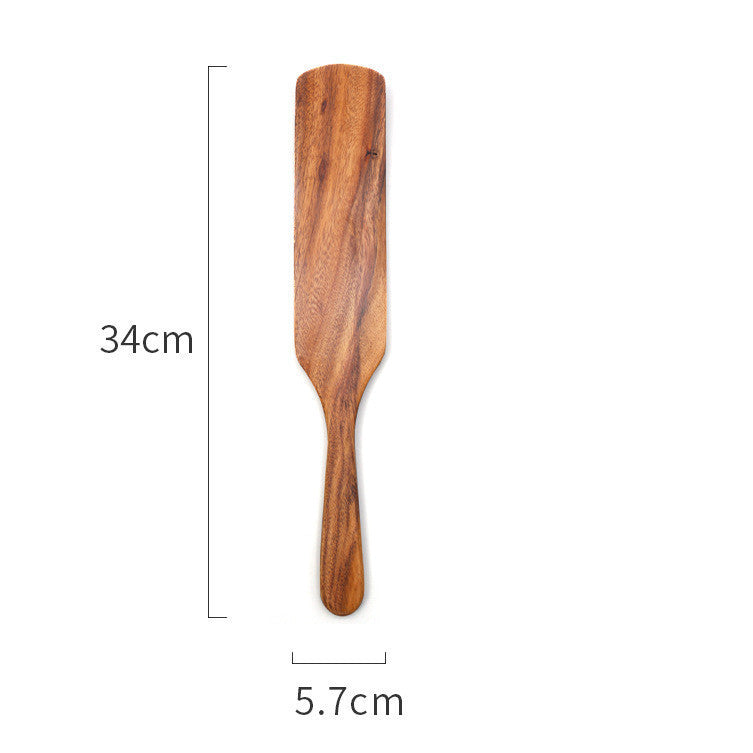 Teak Wood Cooking Spatula - Salad/Serving Spoon