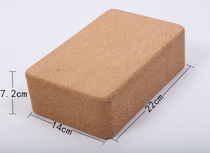 Cork Yoga Blocks - High Density Wooden Bricks