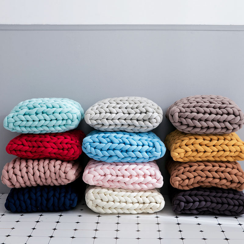 Thick Tube Pillow Cushion - Soft Home Decor