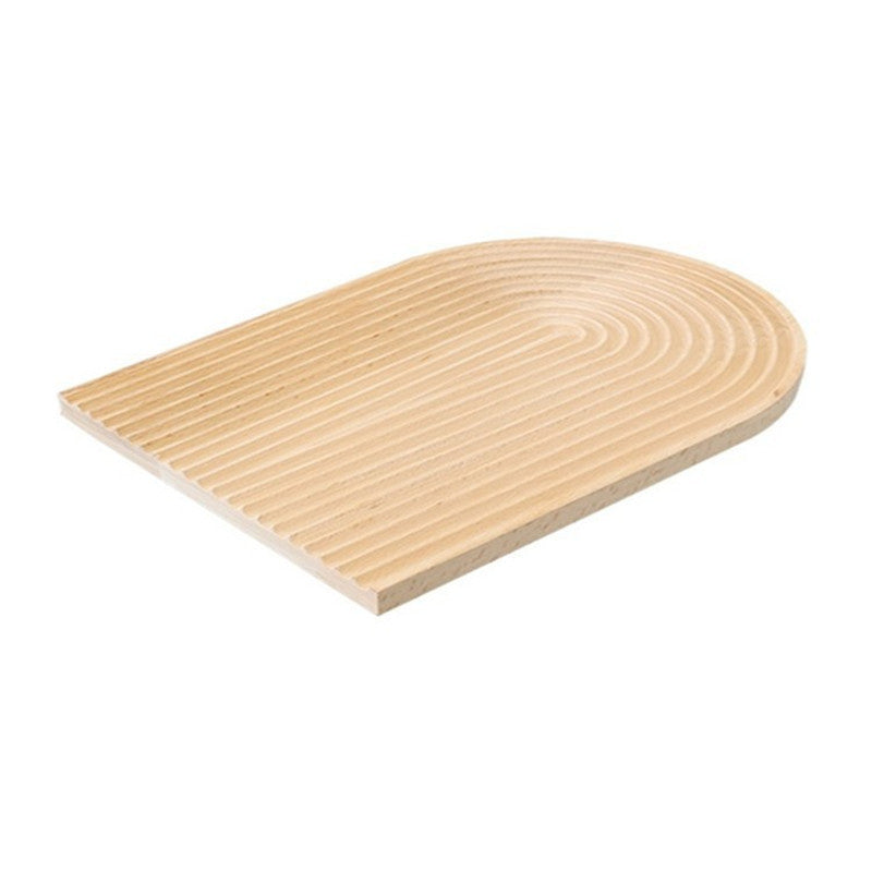 Nordic Wood Plate - Corrugated Serving Tray