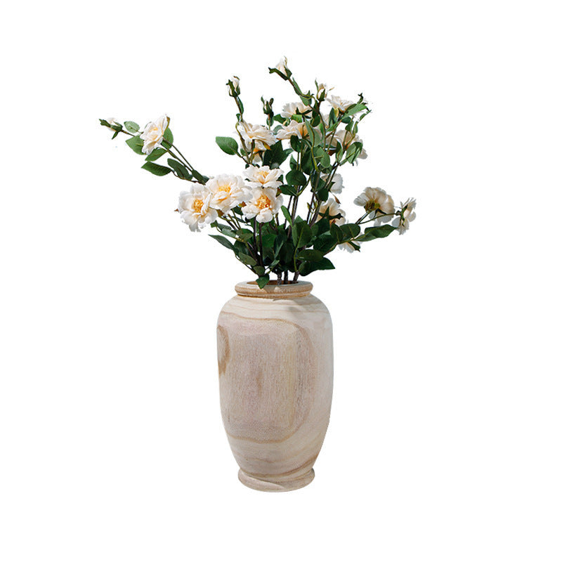 Wood Vase Decoration - Tableware Vase for Home Decor