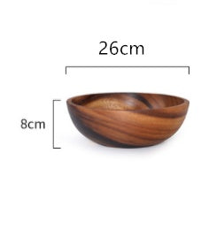 Wood Salad & Fruit Bowl - Large Serving Bowl