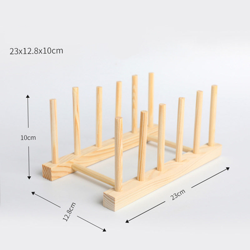 Wood Dish Rack - Original Wooden Drying Rack
