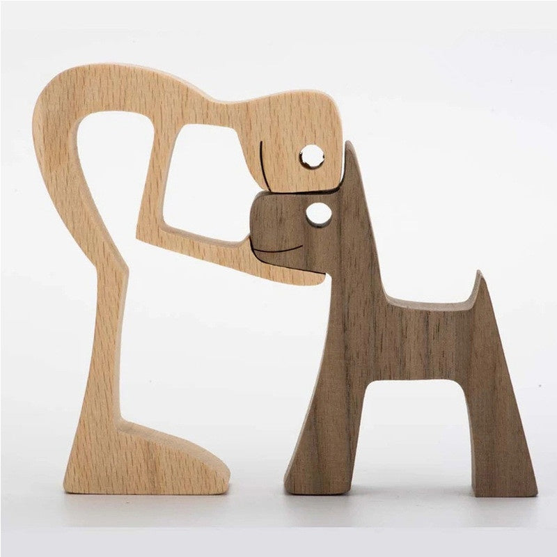 DIY Wood Figurine Sculpture - Unfinished Craft