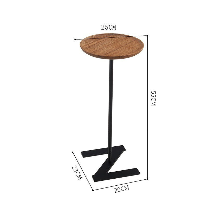 Wood Narrow Side Table - Small