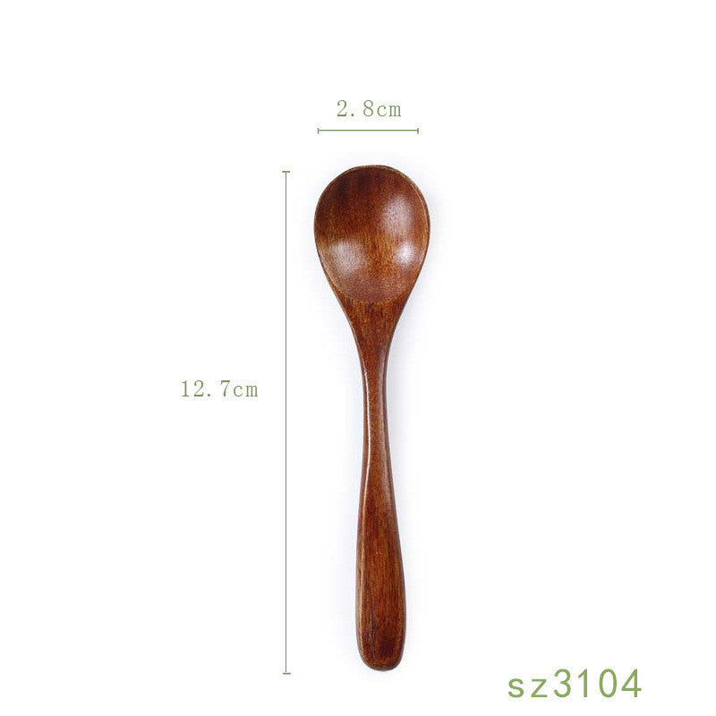 Japanese Wood Honey Spoon - Syrup Dipper