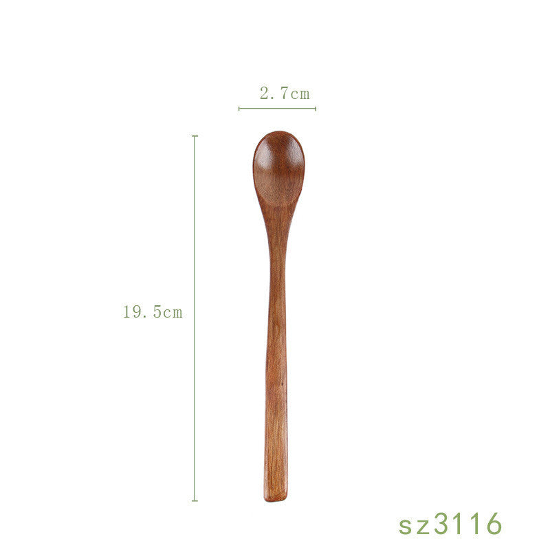 Japanese Wood Honey Spoon - Syrup Dipper