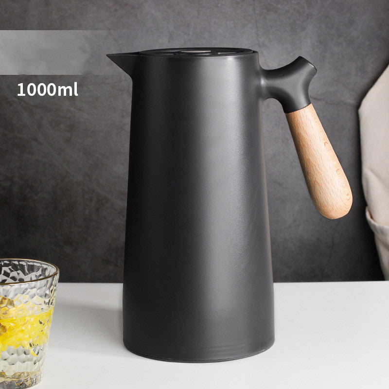 Nordic Stainless Kettle - Wood Handle Large Capacity