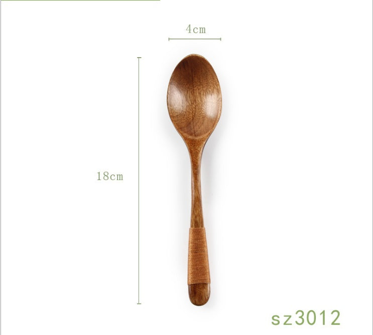 Wood Serving Spoon - Kitchen Utensil