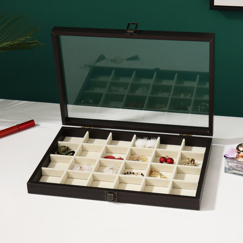 Rosewood Jewelry Box - Wooden Organizer Case