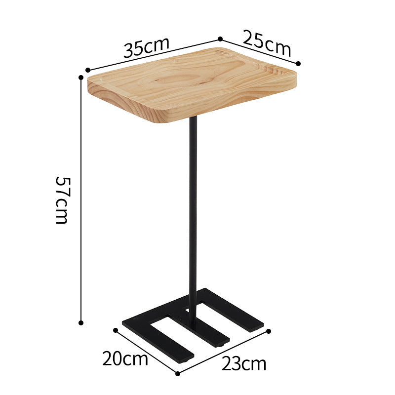 Wood Narrow Side Table - Small
