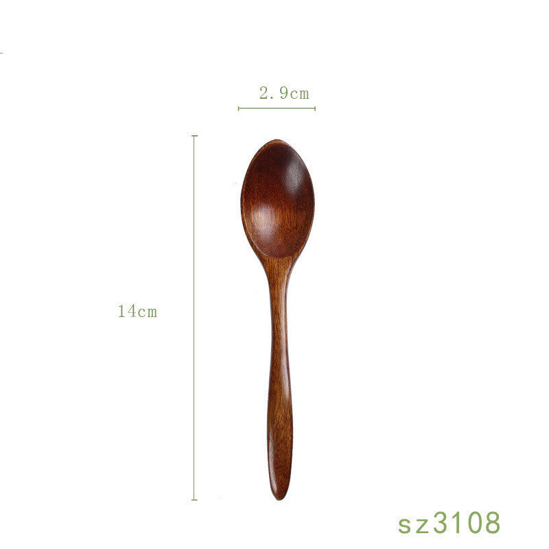 Japanese Wood Honey Spoon - Syrup Dipper