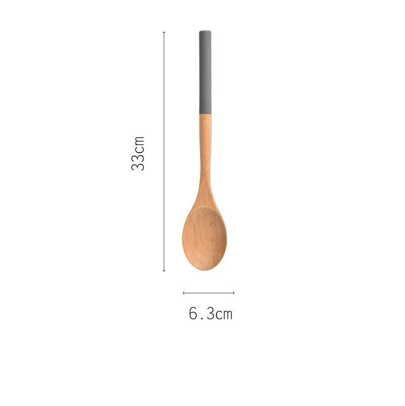 Beech Wood Kitchen Spatula - Non-Stick Safe