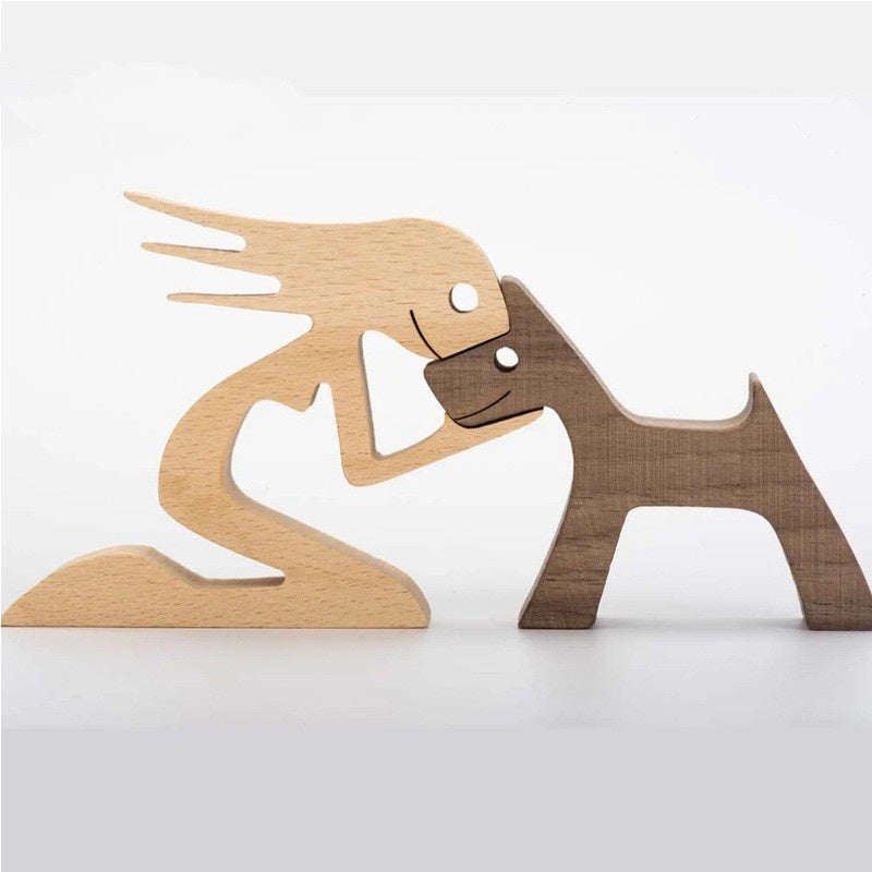 DIY Wood Figurine Sculpture - Unfinished Craft