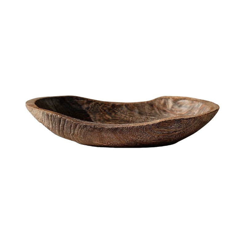 Retro Wood Zen Dried Flower Vase - Home Decor