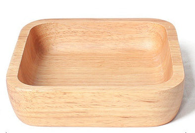 Japanese Rubber Wood Square Plate - Serving Dish