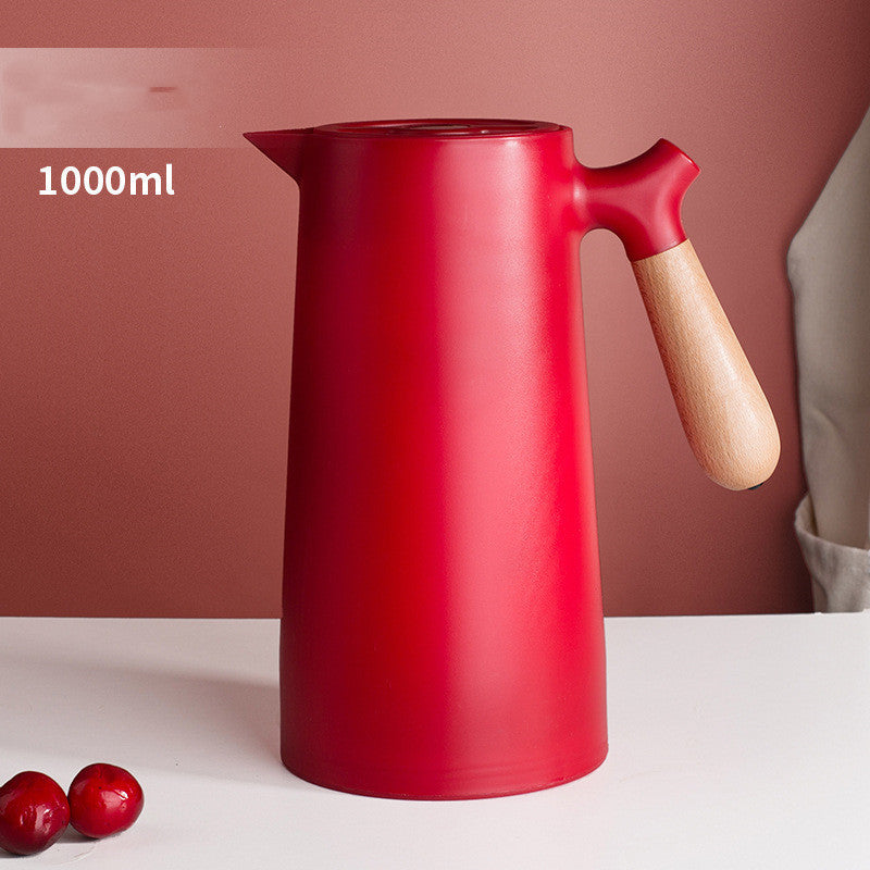 Nordic Stainless Kettle - Wood Handle Large Capacity