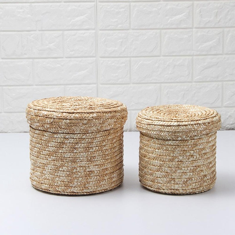 Woven Storage Basket - Versatile Home Organizer