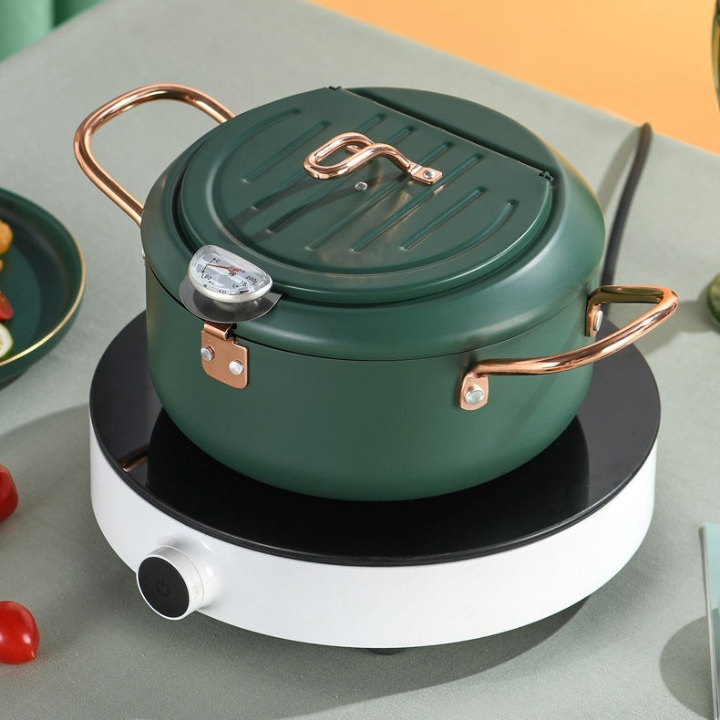 Stainless Fry Basket - Telescopic Folding