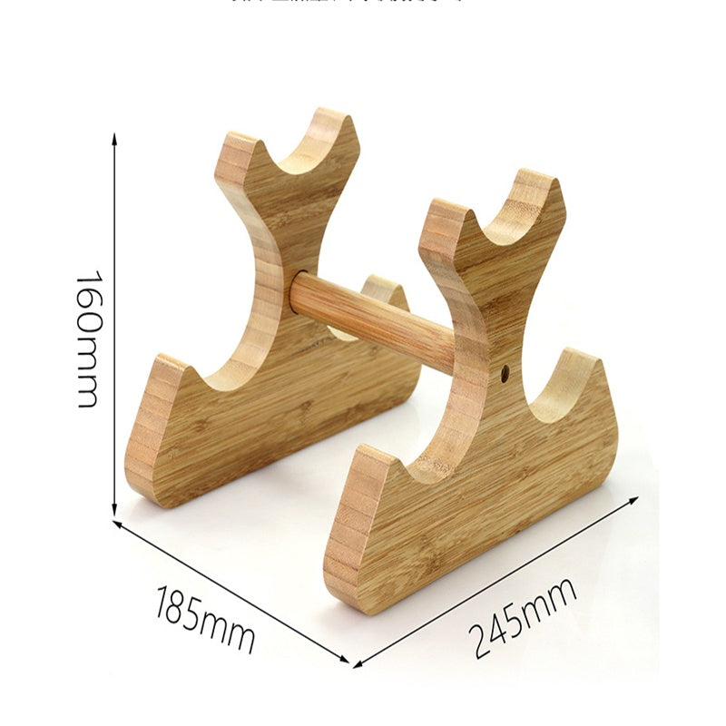 Bamboo Wine Rack - Countertop Bottle Holder