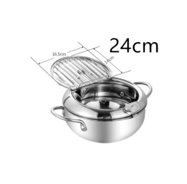 Stainless Fry Basket - Telescopic Folding