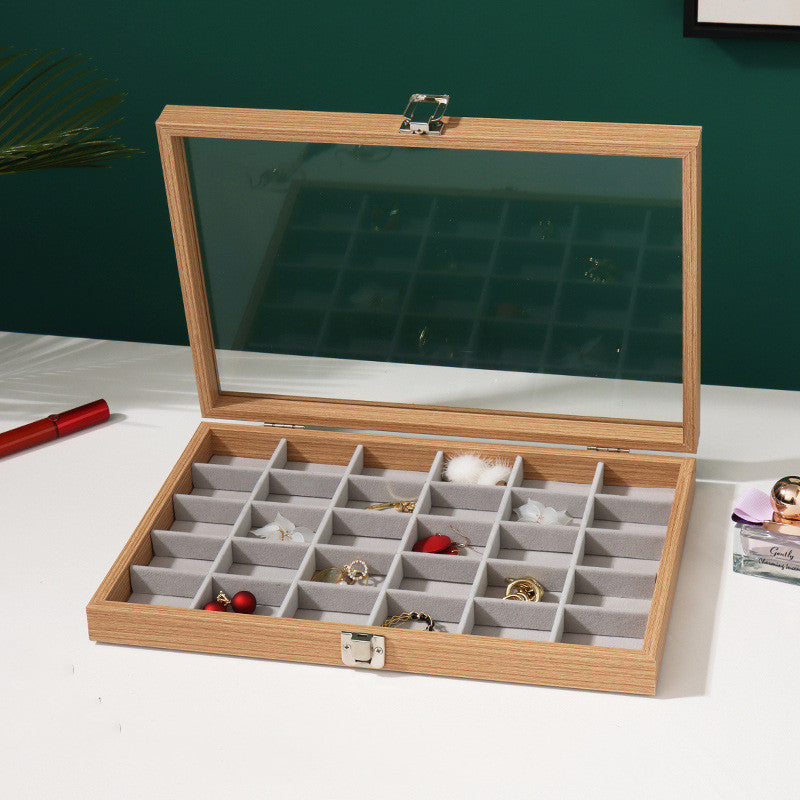 Rosewood Jewelry Box - Wooden Organizer Case