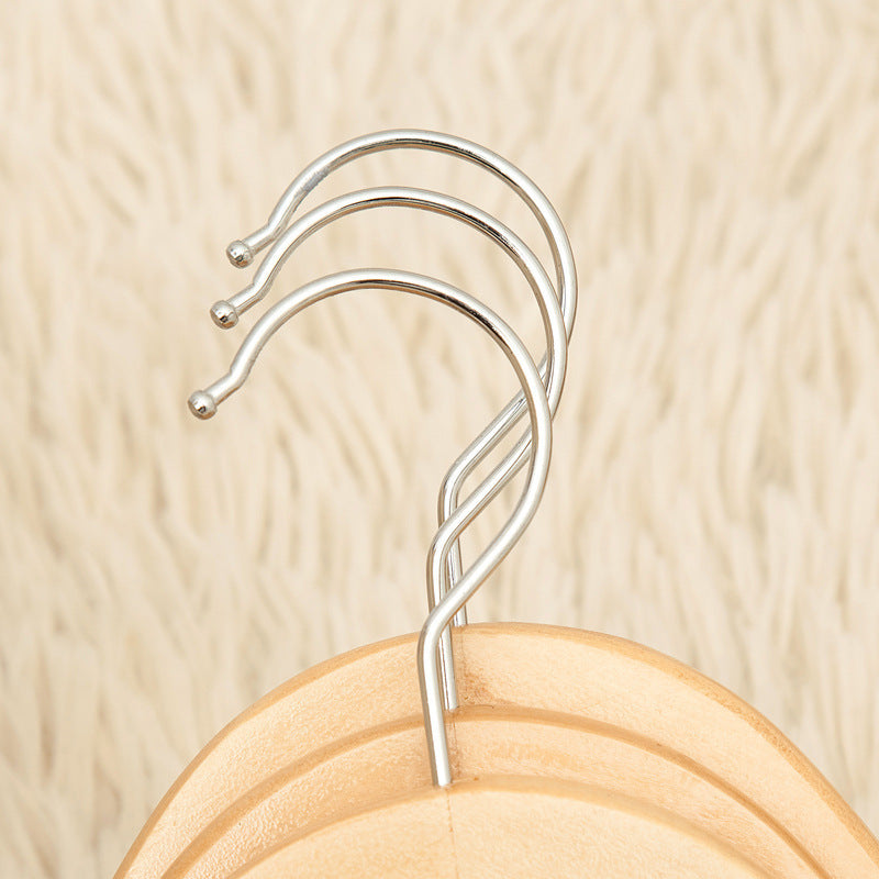 Retro Wood Clothing Hangers - Vintage Style