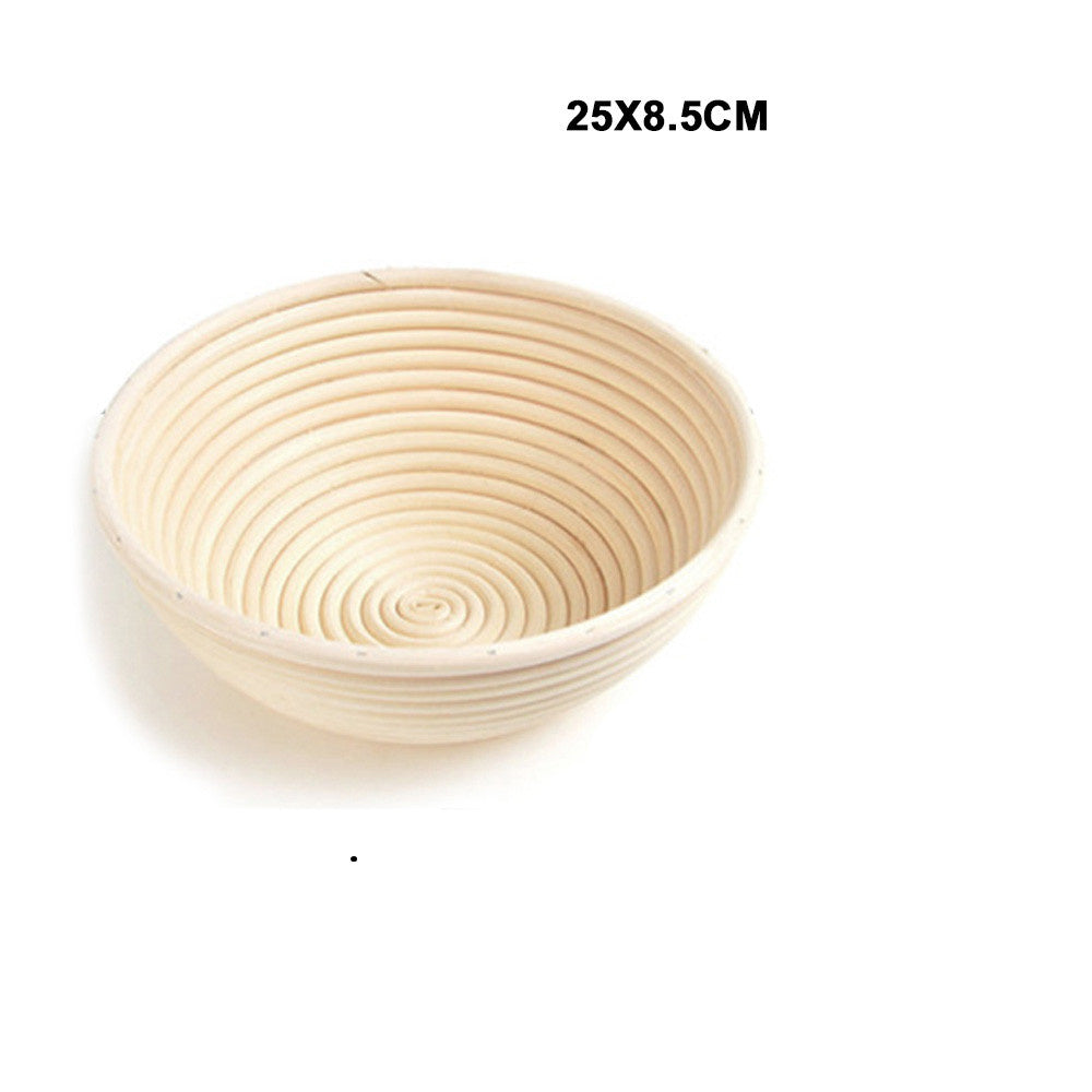 Rattan Bread Basket - Natural Handwoven Serving