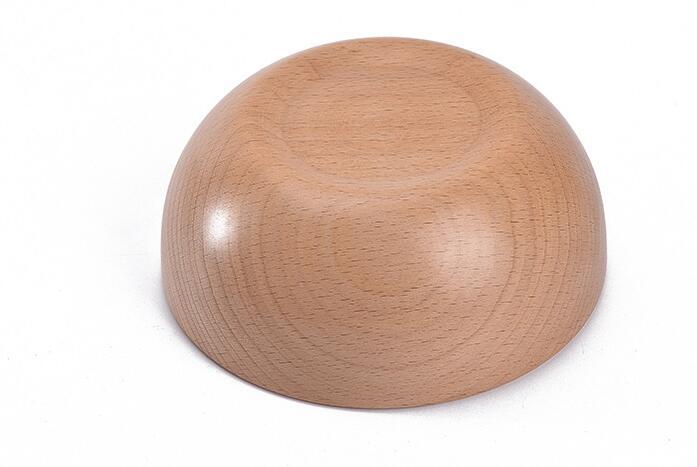 Beech Wood Bowl - Natural Versatile Serving Bowl