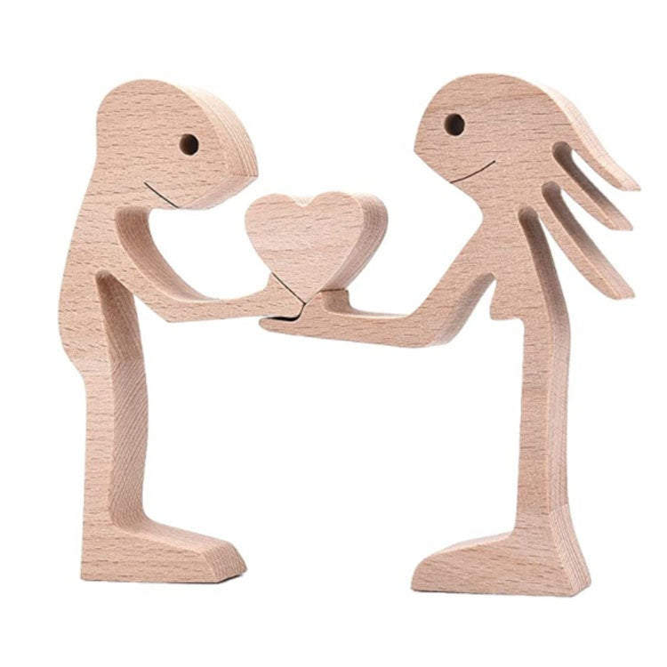 DIY Wood Figurine Sculpture - Unfinished Craft