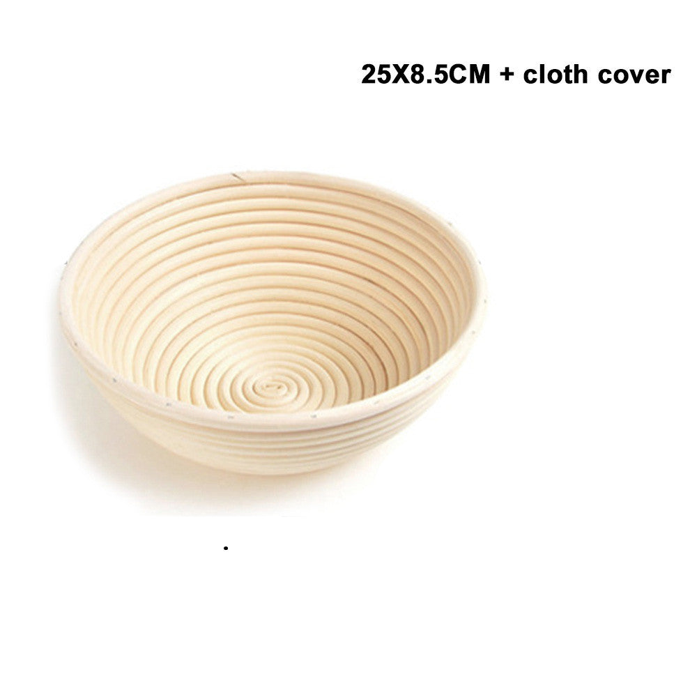 Rattan Bread Basket - Natural Handwoven Serving