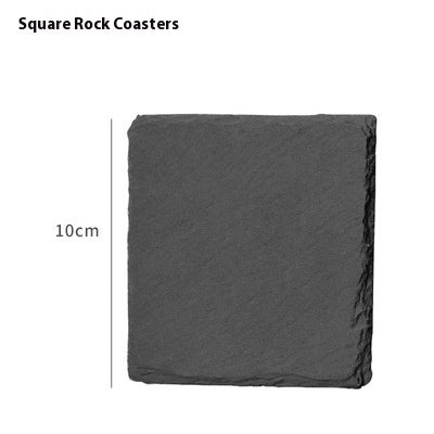 Rock Coaster Set - Natural Round Stone Teacup Mats